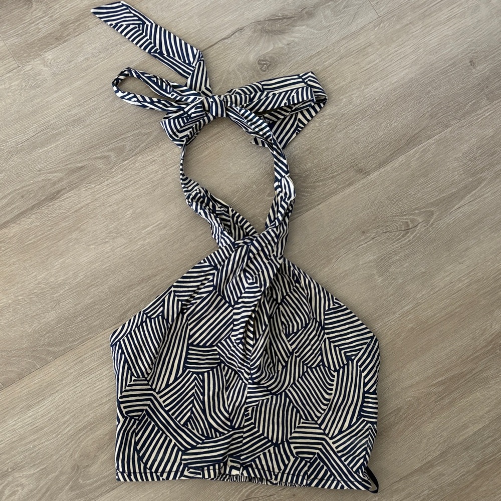 STAUD halter crop top
